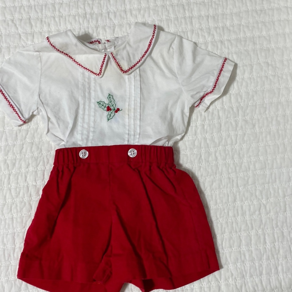 Little English Christmas suit
